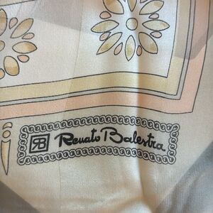 Vintage Renato Balestra Silk Scarf